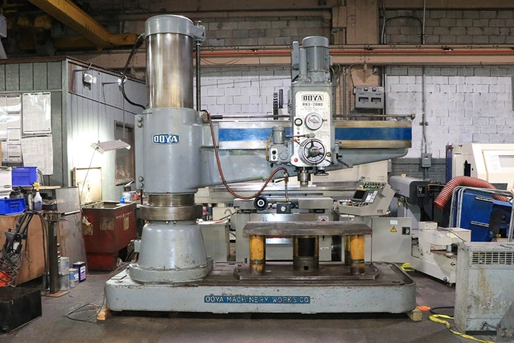Used Ooya RE3-2000 Radial Drills New Jersey US | Machinery Values #871995