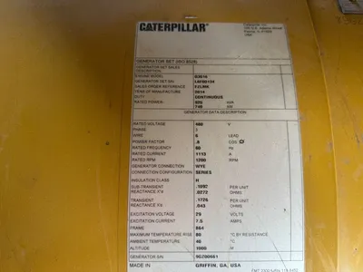 Used 2014 CATERPILLAR G3516 Generators British Columbia CA | Lenmark #1426410