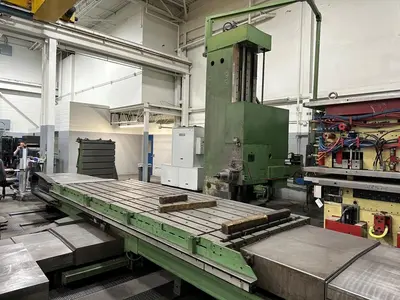 Used 1991 GIDDINGS & LEWIS H6T Horizontal Table Type Boring Mills Minnesota US | Orca Machine Tools, Inc. #1262812