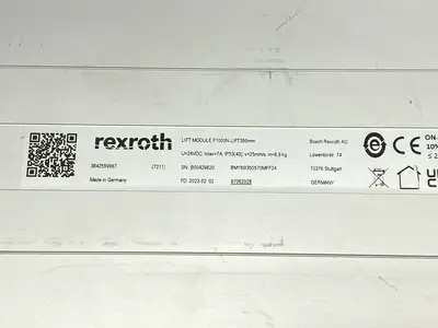 USED BOSCH REXROTH LIFT MODULE F1000-LIFT350MM LIFTING MODULE