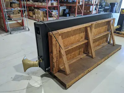 USED ELECTRO-MATIC PRODUCTS DOUBLE-SIDED ANDON DISPLAY INDUSTRIAL KPI