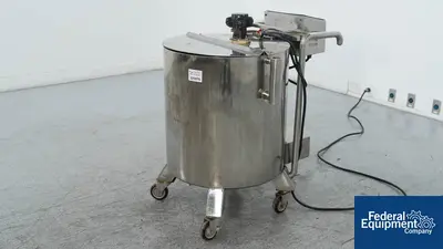 USED Zhejiang Jiangnan Pharmaceutical Machinery Co., LTD 45 Liter Zheijang Jiangnan Gelatin Heating Tank, S/S