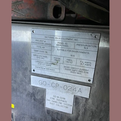 Used NATIONAL BULK EQUIPMENT _UNKNOWN_ Bulk Bag Unloaders British Columbia CA | Savona Equipment LTD #1249451