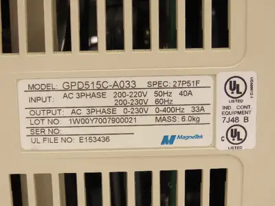 Used MAGNETEK _UNKNOWN_ Variable Speed Drives Indiana US | Arrow Industrial #1481339