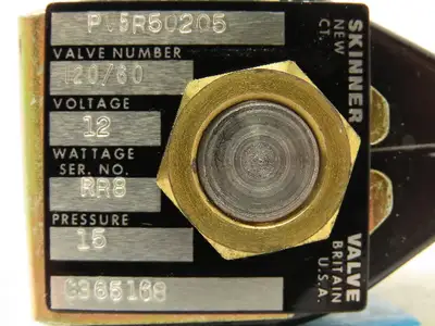 Honeywell Skinner PV5R50205 Solenoid Valve 15 PSI 120V Coil Lot of 3