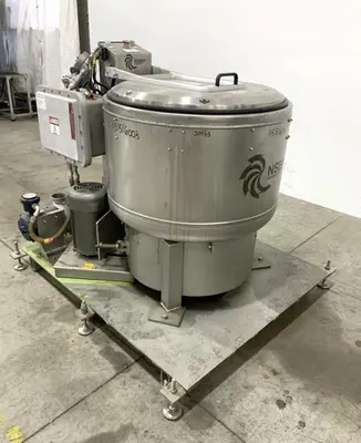 North Star 755 XP perforate basket centrifuge, 304SS.