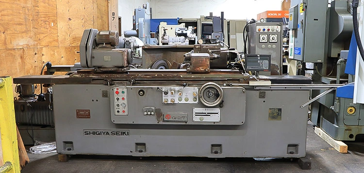 Used Shigiya GUA27-100 Cylindrical Grinders Including Plain & Angle Head New Jersey US | Machinery Values #302762