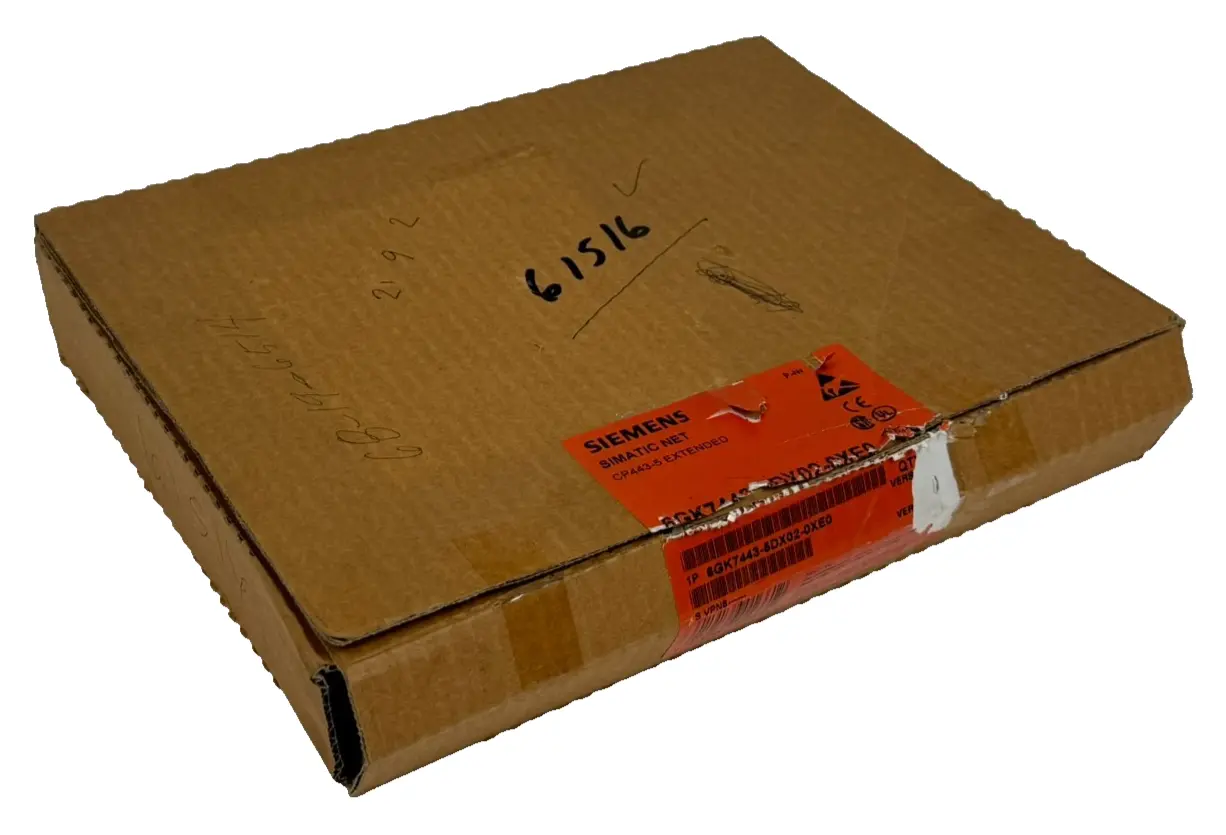 NEW SIEMENS 6GK7443-5DX02-0XE0 COMM. PROCESSOR CP443-5 6GK7 443-5DX02-0XE0