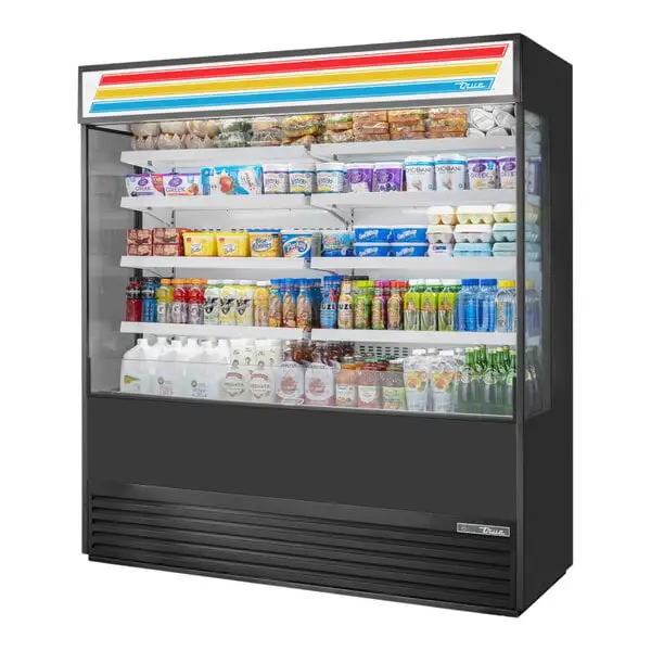 Used True TOAM-72GS-HC~TSL01 Open Air Merchandisers (coolers) Illinois US | Falcon Restaurant Supply #1374424