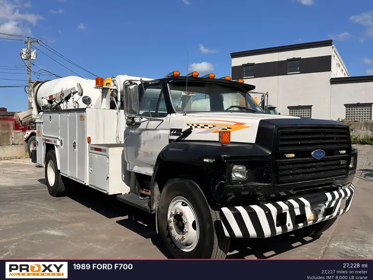Used 1989 FORD F700 Service & Utility Trucks New York US | Proxy Equipment #1385215