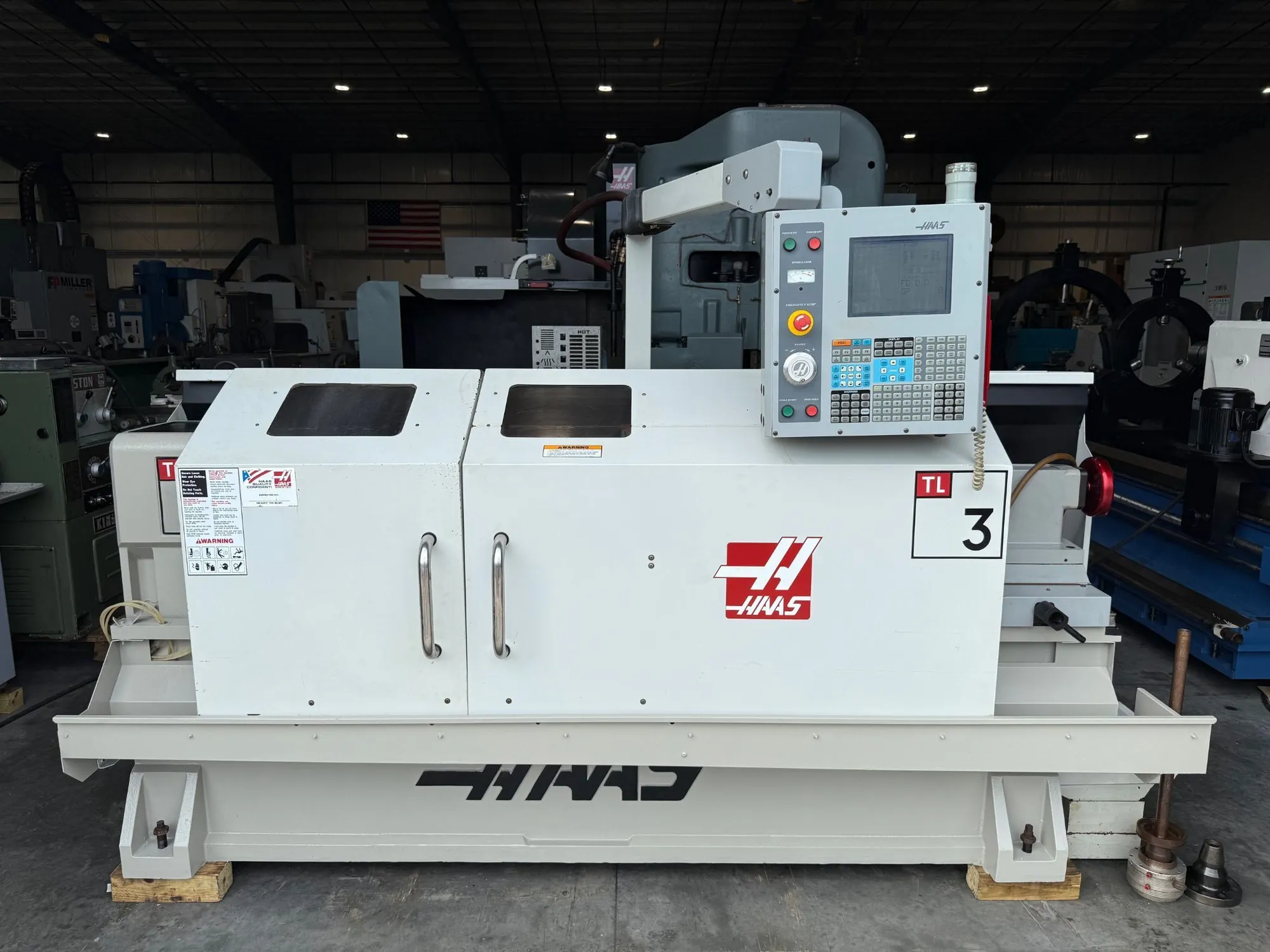Used 2006 HAAS TL-3 CNC Lathes 7698 | GMT
