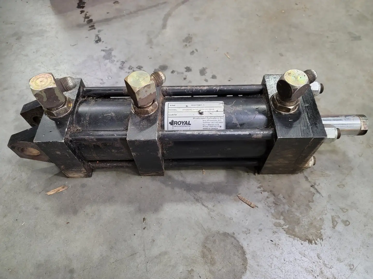 Used ROYAL ELECTRIC H32NMC4+1C1D2A1A-2018 Parts (Hydraulics and Pneumatics) British Columbia CA | Lenmark #266368