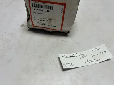 Flowserve Seal Gard Flow Meter 0-40 GPH (2.6 lpm) PN: UKD00SG1040
