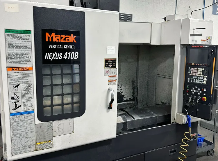 Used 2004 MAZAK VERTICAL CENTER NEXUS 410B Vertical Machining Centers Ohio US | Toolquip, Inc. 2 #177224