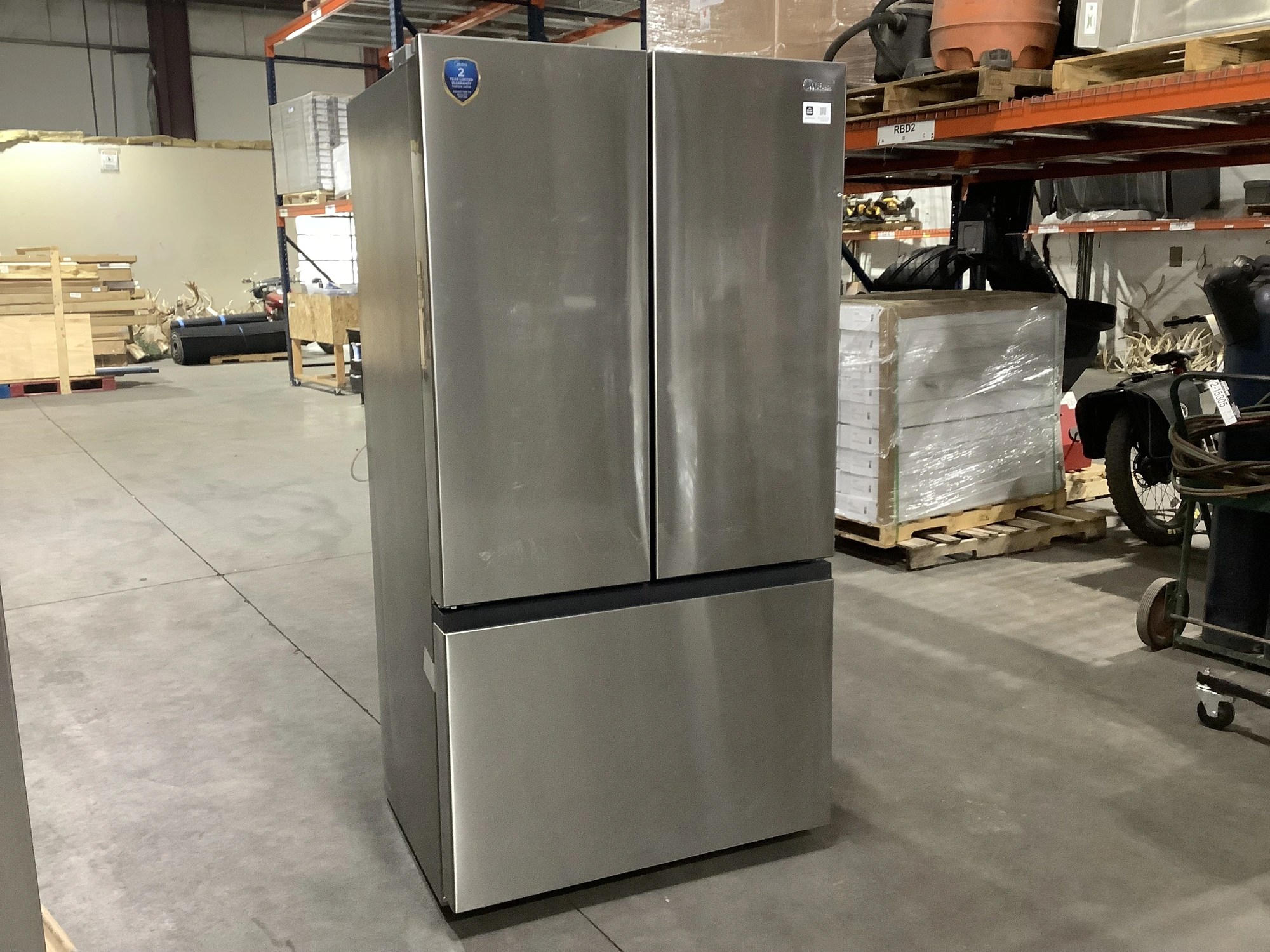 Used MIDEA MRF2716BST Refrigerators Michigan US | Miedema Asset Management Group #1320884
