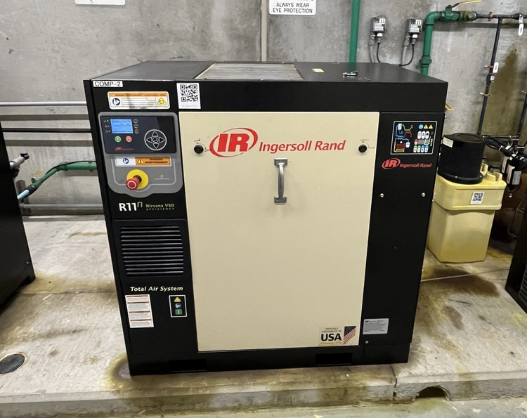 Used INGERSOLL RAND R11N NIRVANA VSD Rotary Screw & Sliding Vane Air Compressors Minnesota US | Machinesused.com #1571922