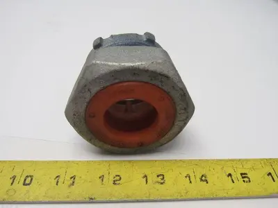 Efcor 1 1/2" Conduit Box Connector Liquid Tite Compression Type
