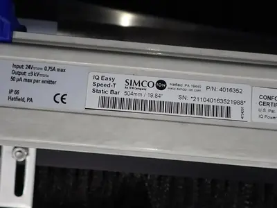 Simco Ion 24" Neutro-vac Web Cleaning System
