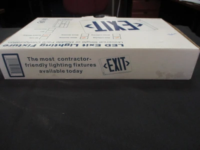 LED Universal New , Open Box Exit Lighting Fixture
