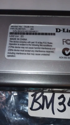 Used D-Link DUBH4 Cable & Wire Arizona US | ASSET CONVERSION SPECIALISTS, INC. #1348220