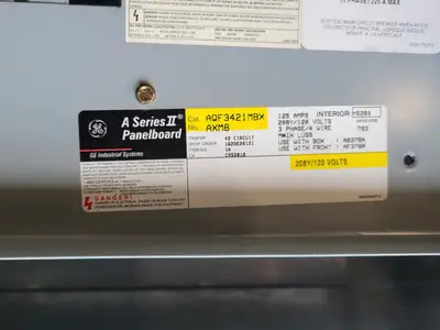 Used GENERAL ELECTRIC AQF3421MBX Switchgears British Columbia CA | Lenmark #835334