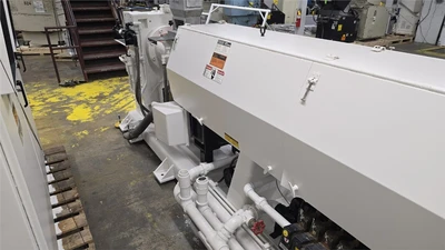 4.5" PTI Water Ring Pelletizing Line, Vented Barrel