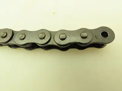 Rexnord 10B-1 Single Strand Steel #50 Riveted Roller Chain 5/8" Pitch 10'