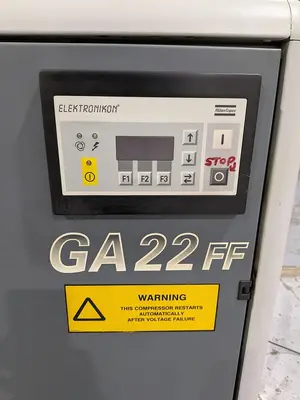 USED 2001 ATLAS COPCO GA22-FF
