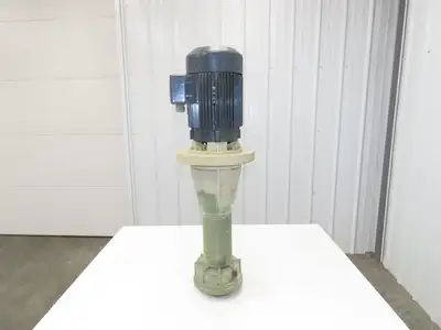 Flux-Gerate LA100L/4/2R-12 Plastic Centrifugal 20" Immersion Pump 2.6kw 400V 3PH
