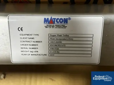 NEW Metolift Metolift Pillar Lift Discharge Station, Model M5414-83-C2D2