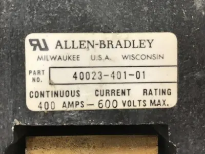 USED ALLEN BRADLEY 40023-401-01