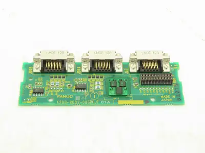 Fanuc A20B-8002-0850/01A Printed Circuit Board PCB I/O Machine Control Card