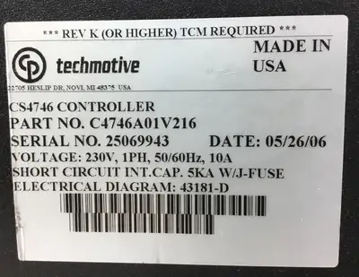 USED Chicago Pneumatic CS4746