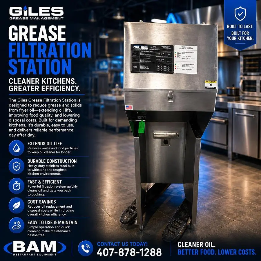 Used GILES FSH-2-PH Filtration Equipment Florida US | BAM Discount Restaurant Equipment #1278514