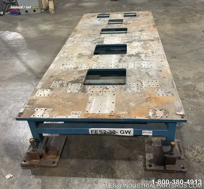 Used STEEL WELDING TABLE 114"X50" Welding Tables Kentucky US | Industrial Parts R Us Inc. #1462036