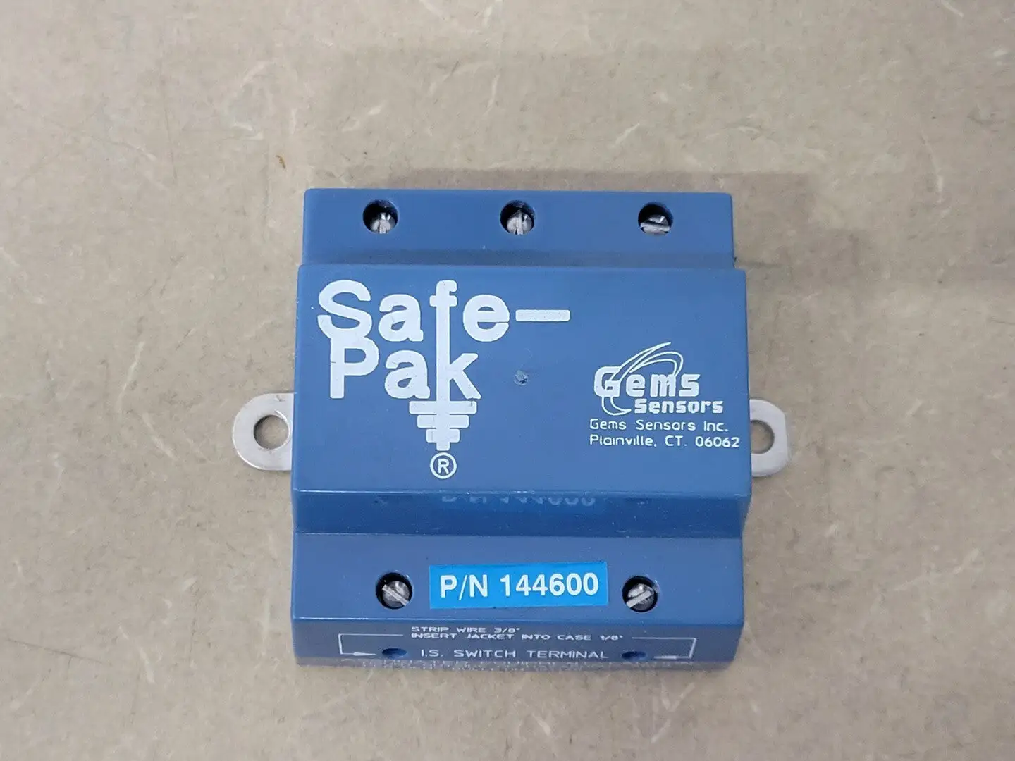 USED SAFEPAK 144600