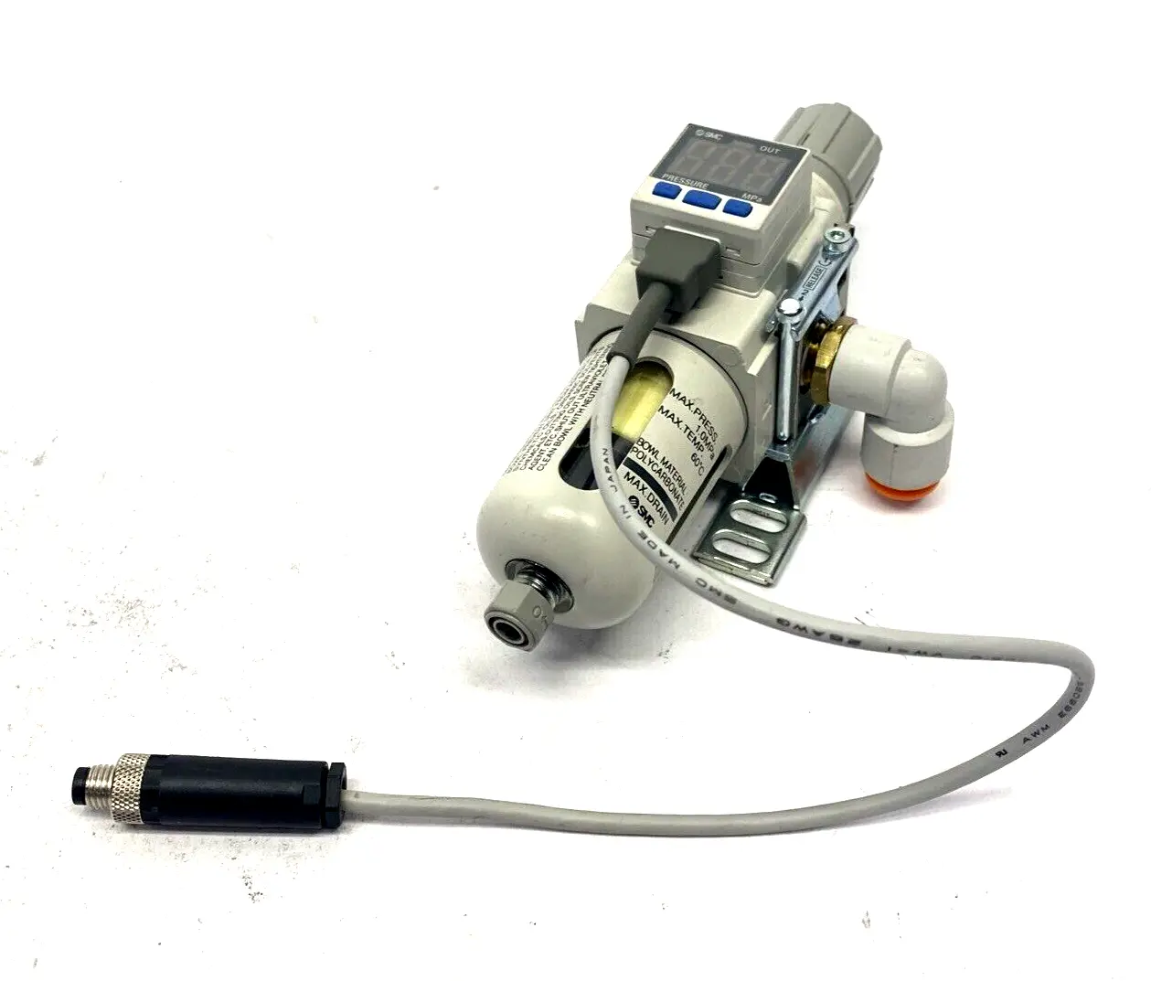 AW20K-N02E3-CZA-B | SMC  Pneumatic Filter Regulator - Used