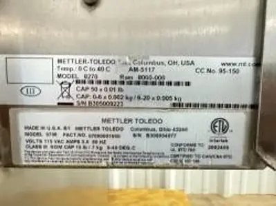USED METTLER TOLEDO 708
