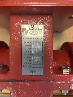 New | in-Stock RED VALVE D3XNU-D23PVA-Z5XX Pump & Valve Parts | Surplus Asset Holdings #1220106