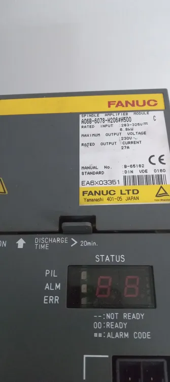 Used FANUC A06B-6078-H206#H500 Servo Drives | MachineStation #946583