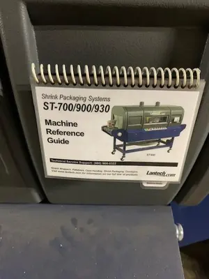 USED LANTECH SW-1000 INTERMITTENT MOTION  BELT FEED SIDE SEAL WRAPPER