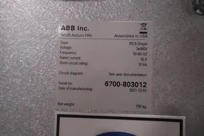 New | in-Stock ABB IRB 6700 Robotics Pennsylvania US | Global Equipment International, LLC #1457214
