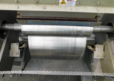 USED BUFFALO TECHNOLOGIES DRUM FLAKER BUFLOVAK 24 X 24