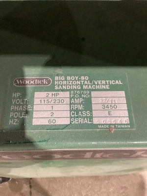Used WOODTEK 876789 Woodworking Finishing Equipment Michigan US | iGAM Industrial Marketplace #1336411