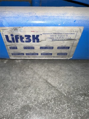 Used 2017 OPTIMUS LIFT 3K (L3K02848) Scissor Lifters Florida US | MachineryMax #1420789