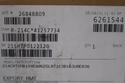 Rosemount 214C Temperature Sensor 214CRTSMB1S4E0062SLAT1C3B1G NEW STOCK G368