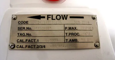 NEW ABB M02GA11A50S1K0A FLOWMETER 250PSIG