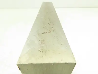 4142 Alloy Steel Ground Flat Bar Stock  2"x 2.8"x 14" Rectangle 23lbs