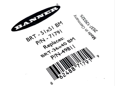 New | in-Stock Banner 71791 Sensors Michigan US | Maverick Industrial Sales #1391287