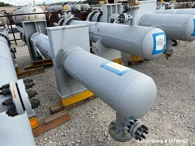 Used Wuxi Chemical Equipment 333 Sq Ft Shell & Tube Heat Exchanger, Duplex 2205, 2023